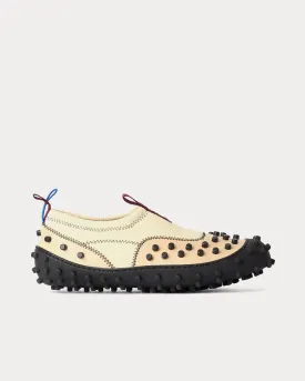 1000CHIODI Sand / Black Slip On Sneakers