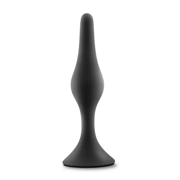 Anal Adventures Platinum By Blush® | Beginner Black 5.25-Inch Anal Plug