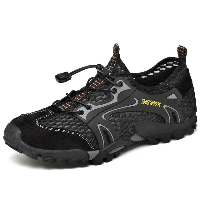 Aqua Shoes Trekking Hiking Shoes Breathable Elastic Quick Dry Sneakers