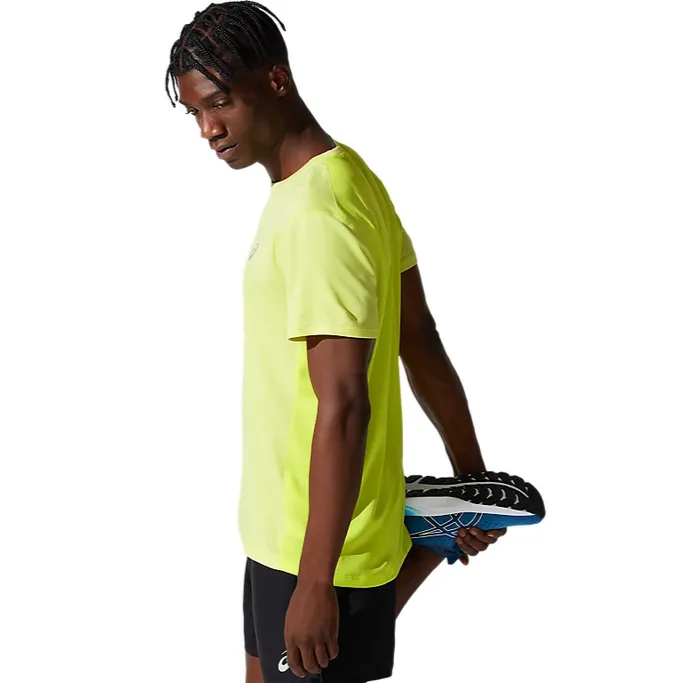 Asics maglietta manica corta da uomo in tessuto tecnico Core Top 2011C341 750 yuzu acido
