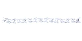 Beauvince Waves & Tides Bracelet (5.99 ct Diamonds) in White Gold