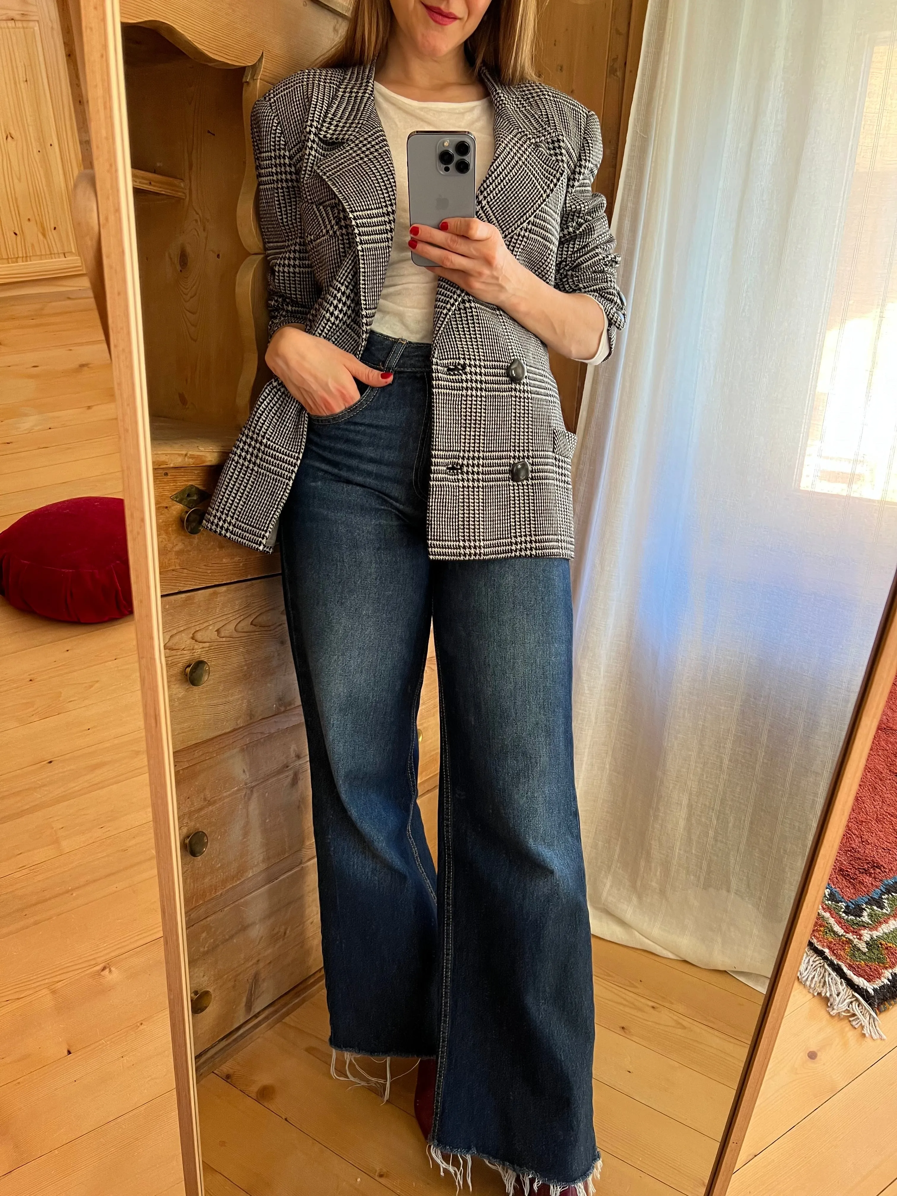Black & White Vintage Blazer
