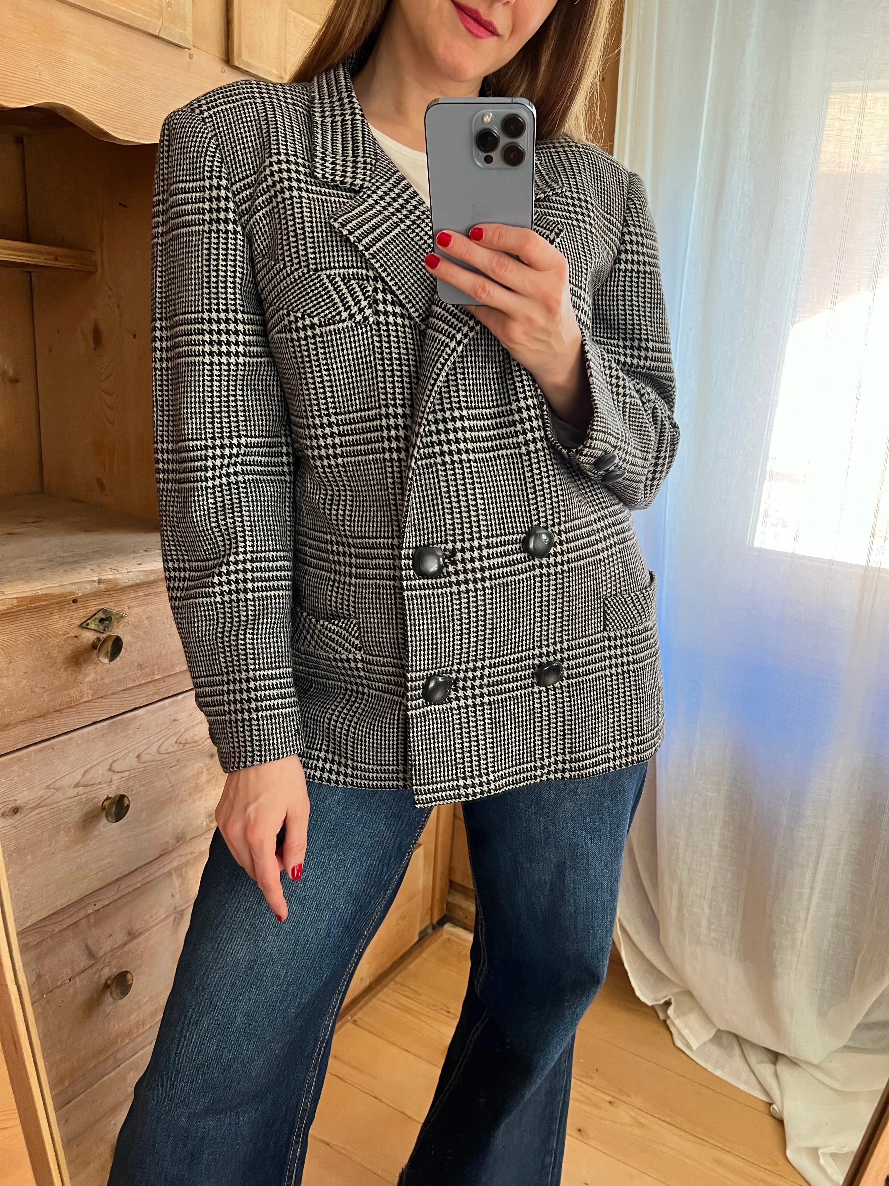 Black & White Vintage Blazer