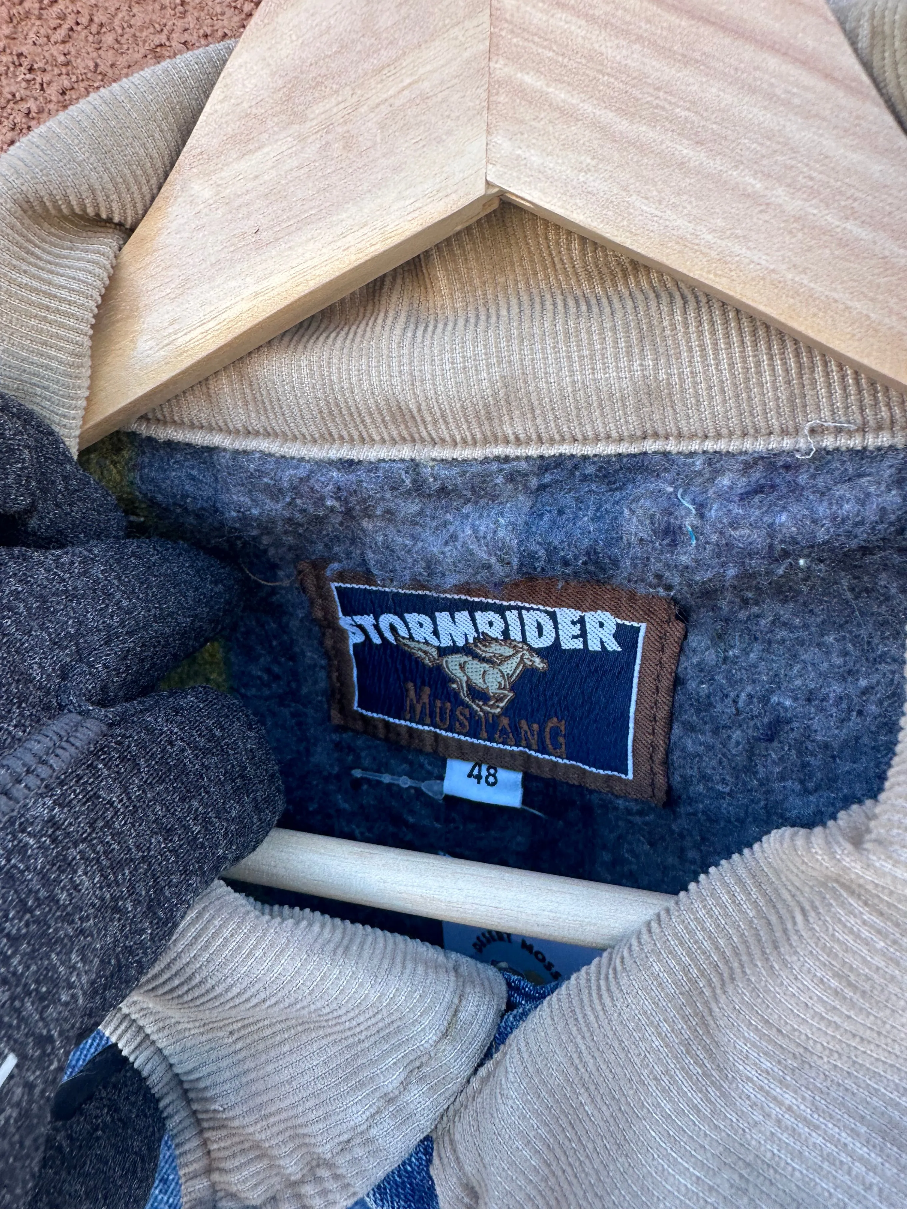 Blanket Lined Stormrider Mustang Denim Jacket