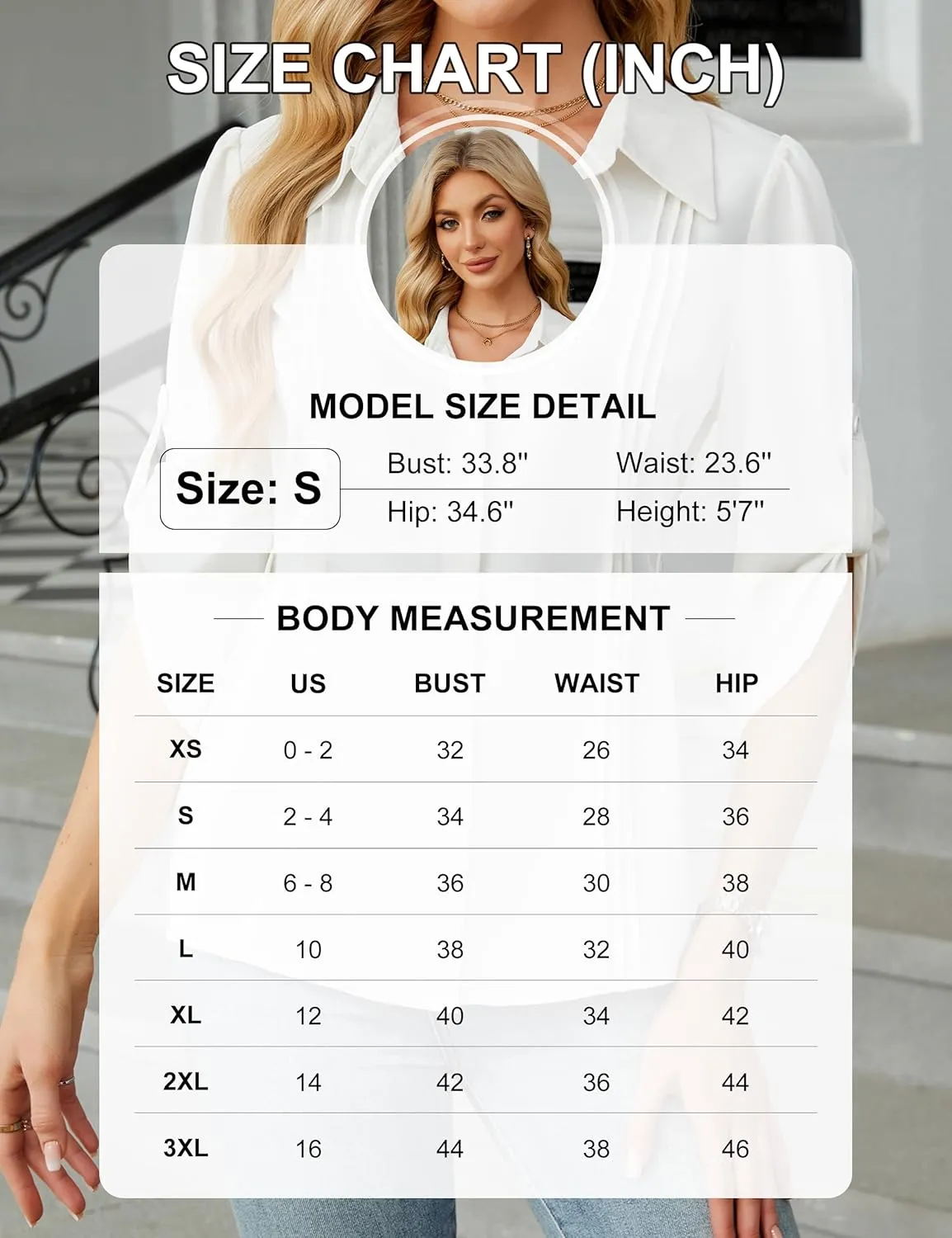 Blooming Jelly Womens Button Down Shirt 3/4 Sleeve Collared Pleated Business Casual Tops Ladies Trendy Summer Work Blouse