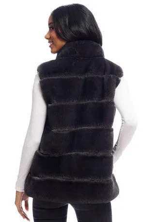 Charcoal Snap Vest