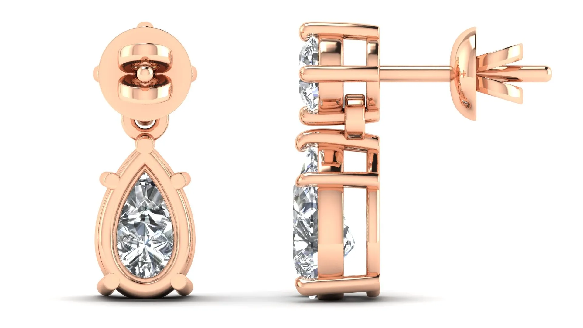 Classic Dangle Earrings - 2.81 ct.