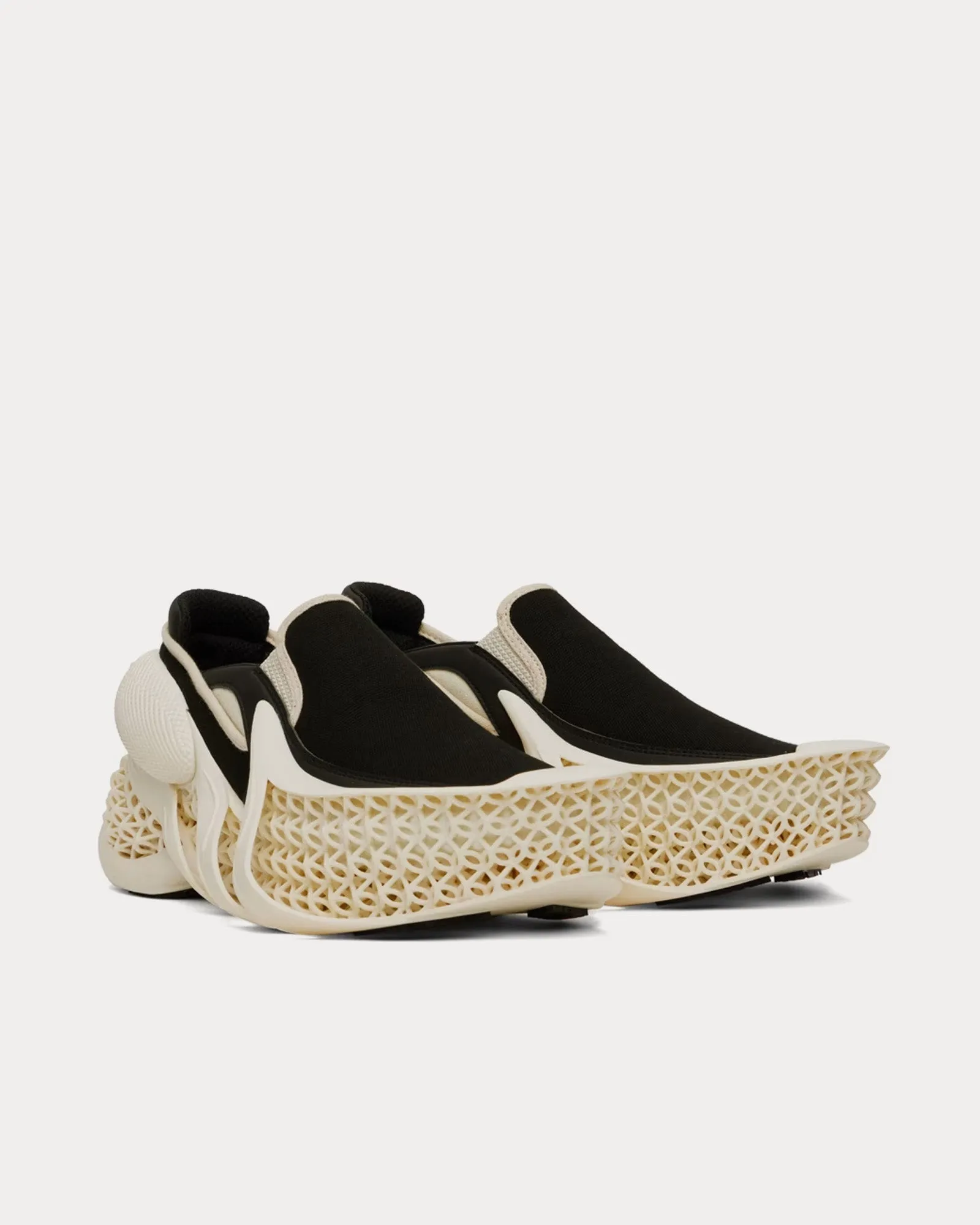 Clippers 8000 Black Slip On Sneakers