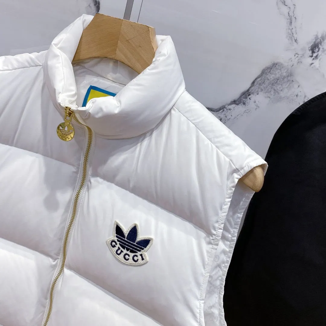 CLTH282 GG Cotton Canvas Puffer Vest