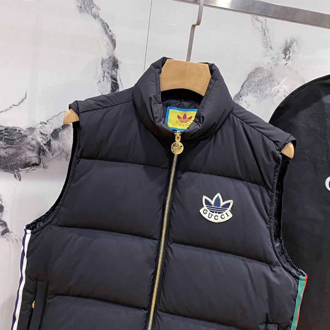 CLTH282 GG Cotton Canvas Puffer Vest