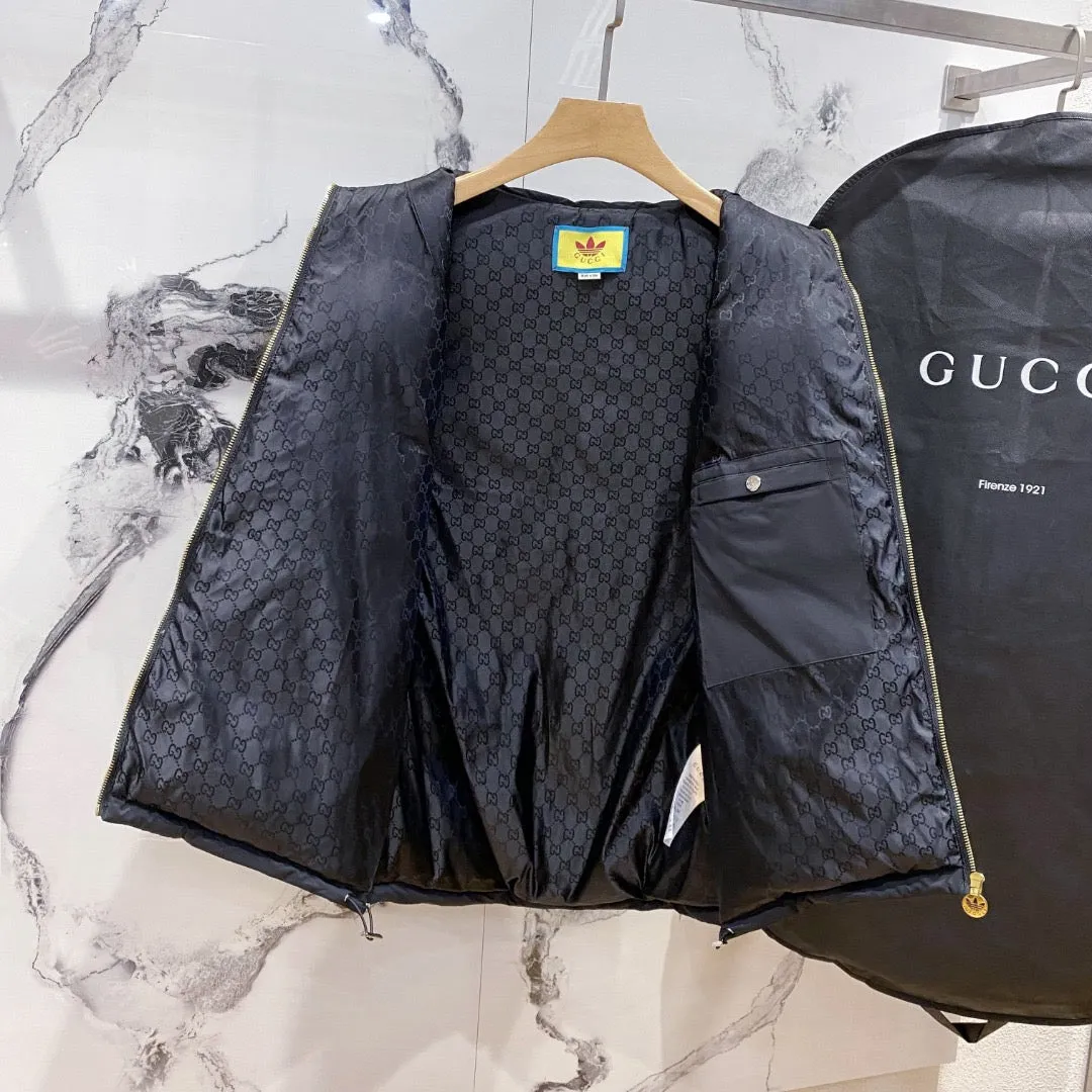 CLTH282 GG Cotton Canvas Puffer Vest