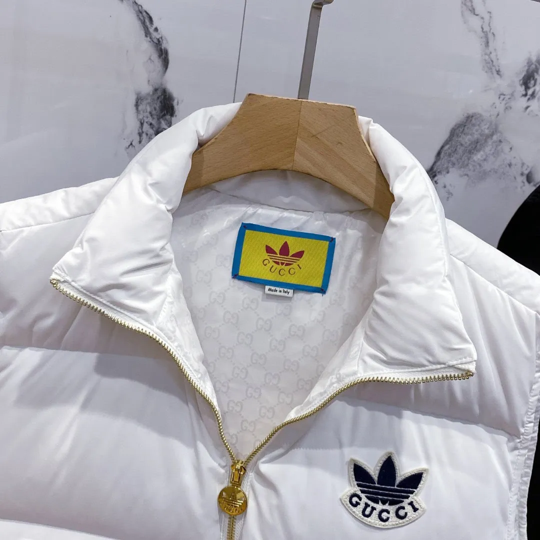 CLTH282 GG Cotton Canvas Puffer Vest