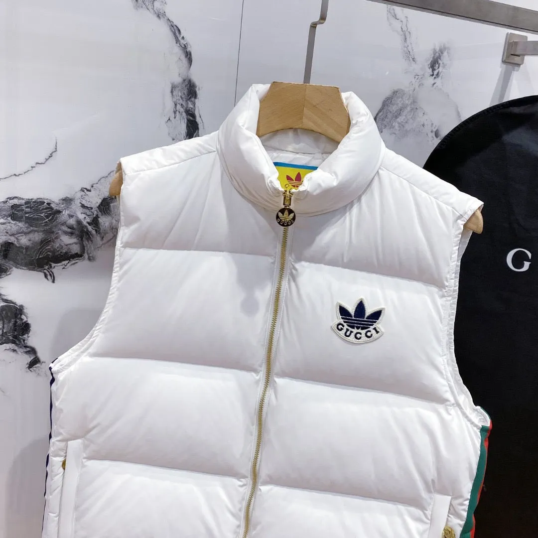 CLTH282 GG Cotton Canvas Puffer Vest