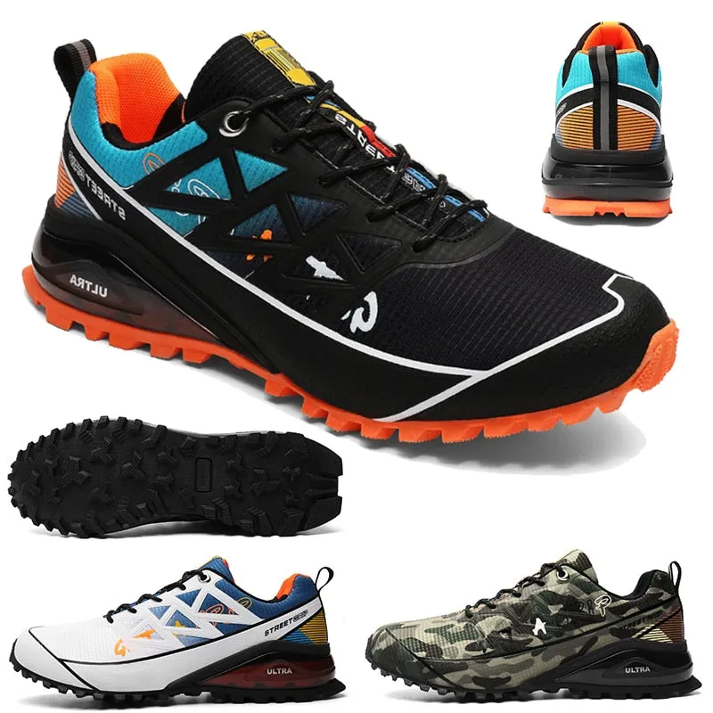 Fashion Ultralight Unisex Hiking Shoes Wear-resistant Shock Sneakers