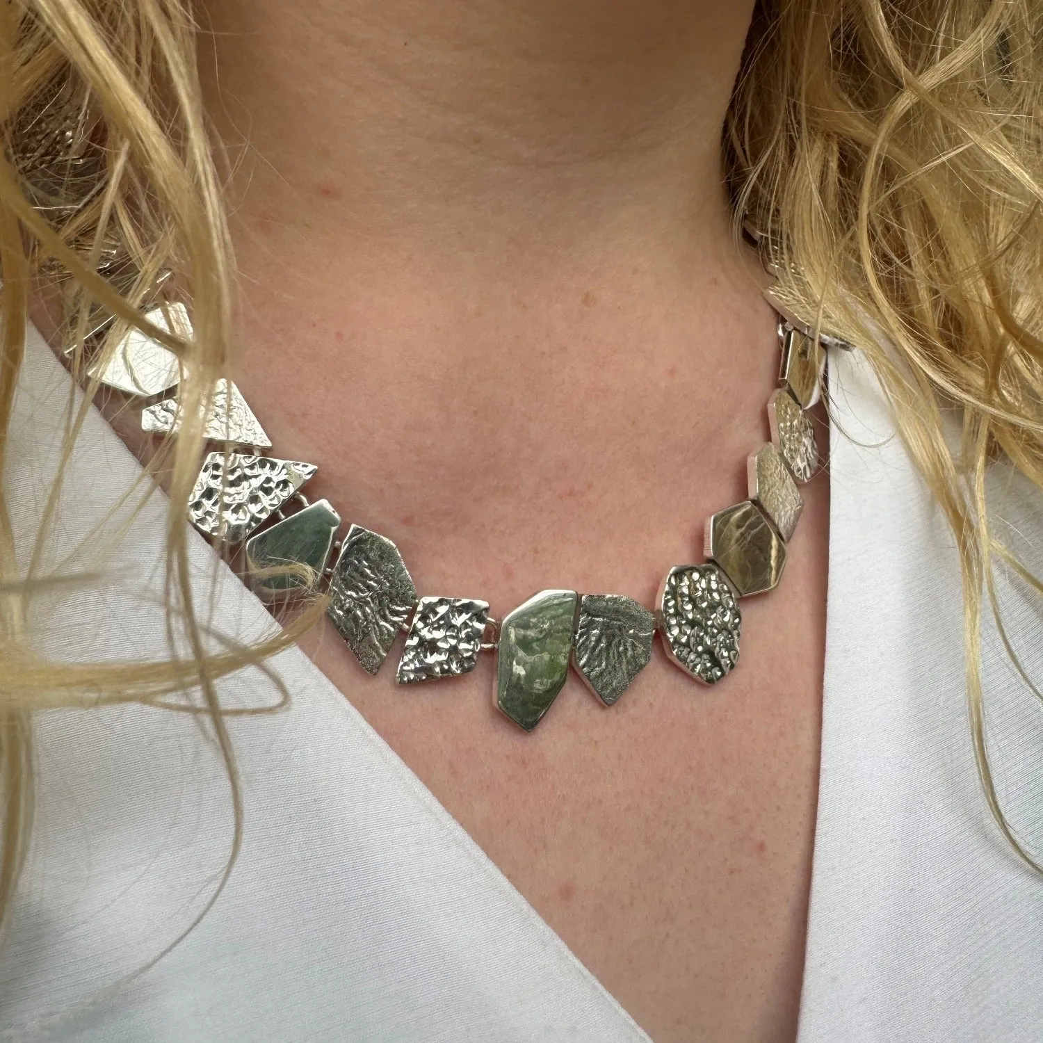 Geometric Statement Necklace