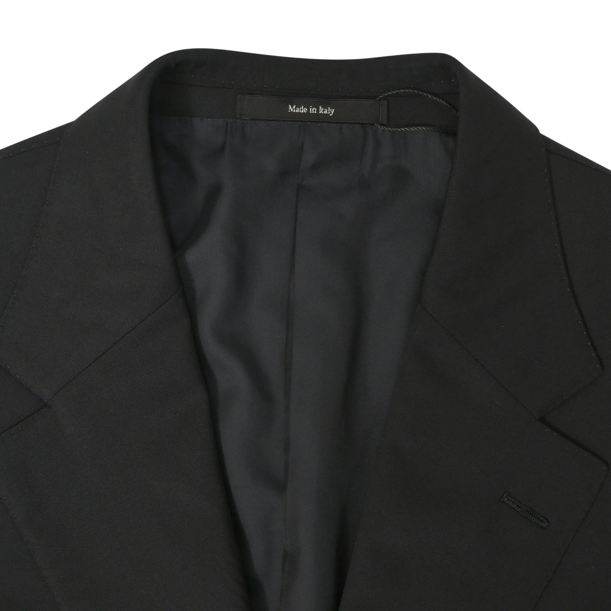 Gucci Single-Breasted Blazer in Black Wool