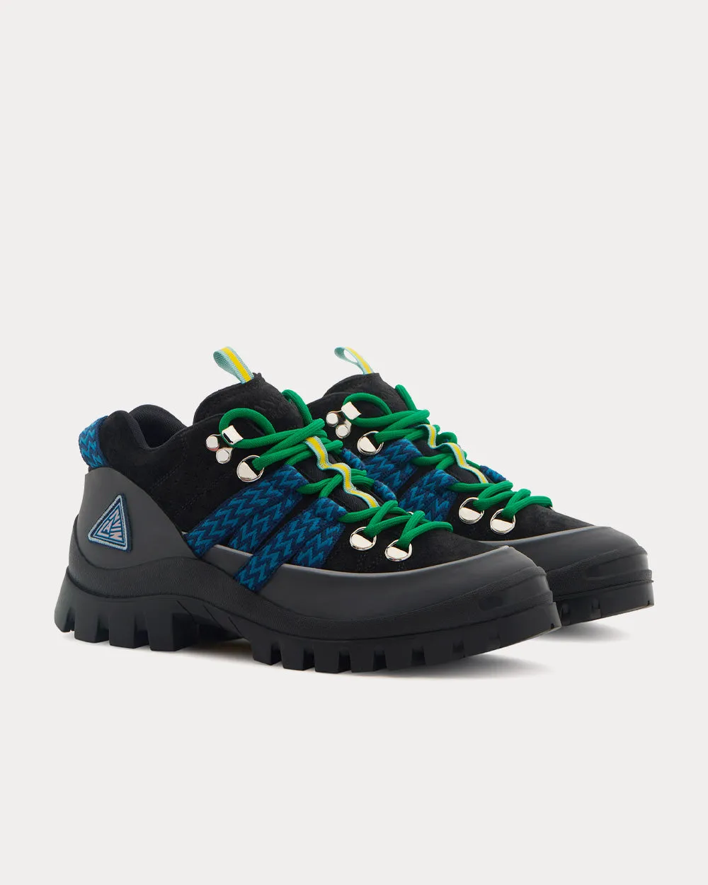 Hiking Black / Dark Grey Low Top Sneakers