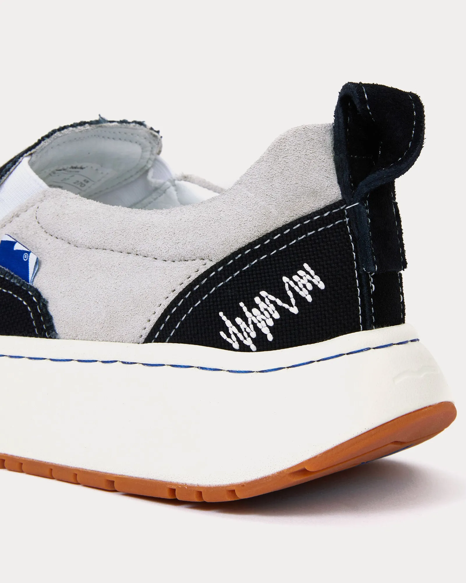 Log Lad Black Slip On Sneakers