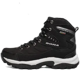 Men Hiking Shoes Winter Outdoor Walking Jogging Shoes