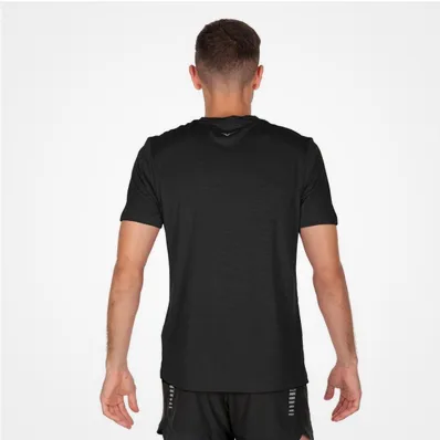Mizuno T-shirt manica corta da uomo in tessuto tecnico Impulse Tee J2GA7519 09 black