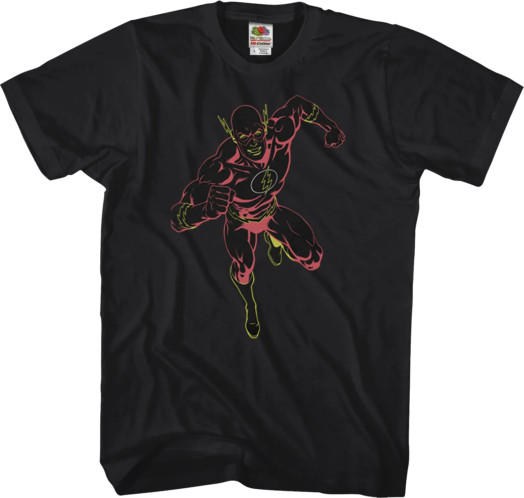 Neon Flash DC Comics T-Shirt
