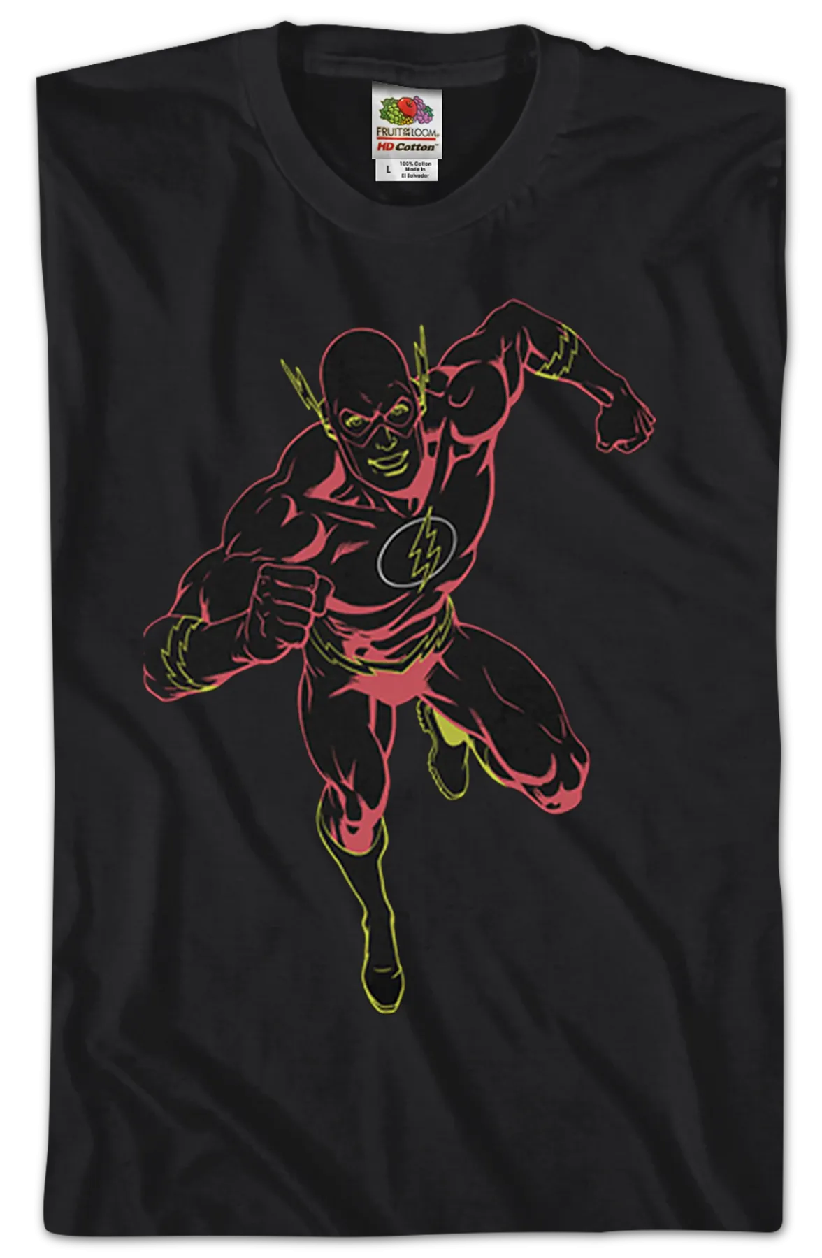 Neon Flash DC Comics T-Shirt
