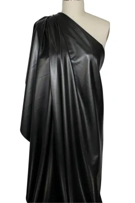 NY "Street" Designer Stretch Pleather - Black