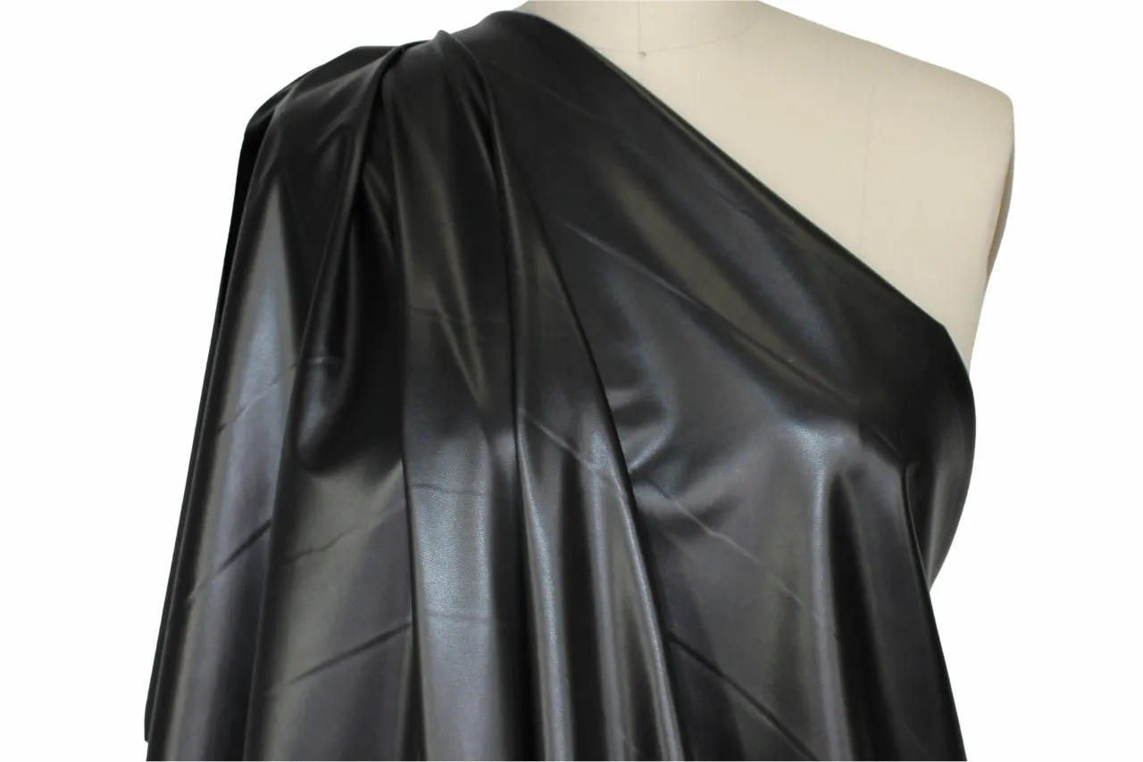 NY "Street" Designer Stretch Pleather - Black