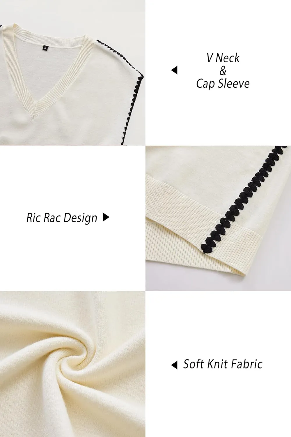 OUGES Summer Maternity RIC Rac Dress Cap Sleeve V Neck Knit Casual Mini Sweater Dress Business Outfits for Women 2025