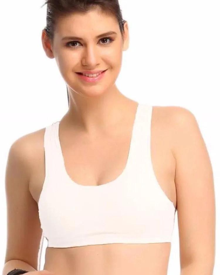 Pack of 3 - Padded Polyamide Sports Bra