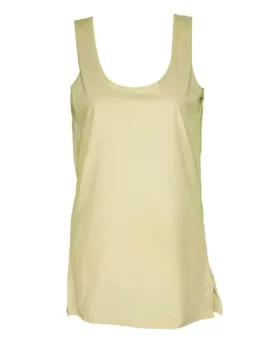 Plain Cotton Camisole With Lace For Women - Color Skin - LA-1