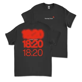 Running Touch / Carmine Black T-Shirt