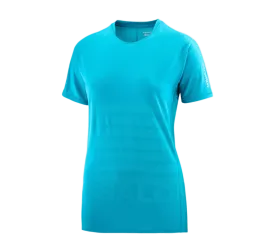 Salomon Women's Sense Aero GFX Running Tee