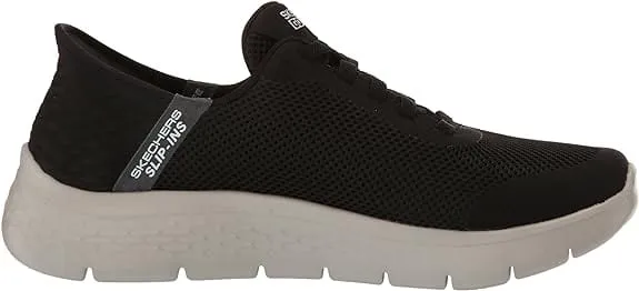 Skechers Men's Go Walk Flex Sneakers- Black/ Grey