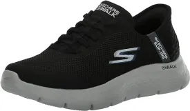 Skechers Men's Go Walk Flex Sneakers- Black/ Grey