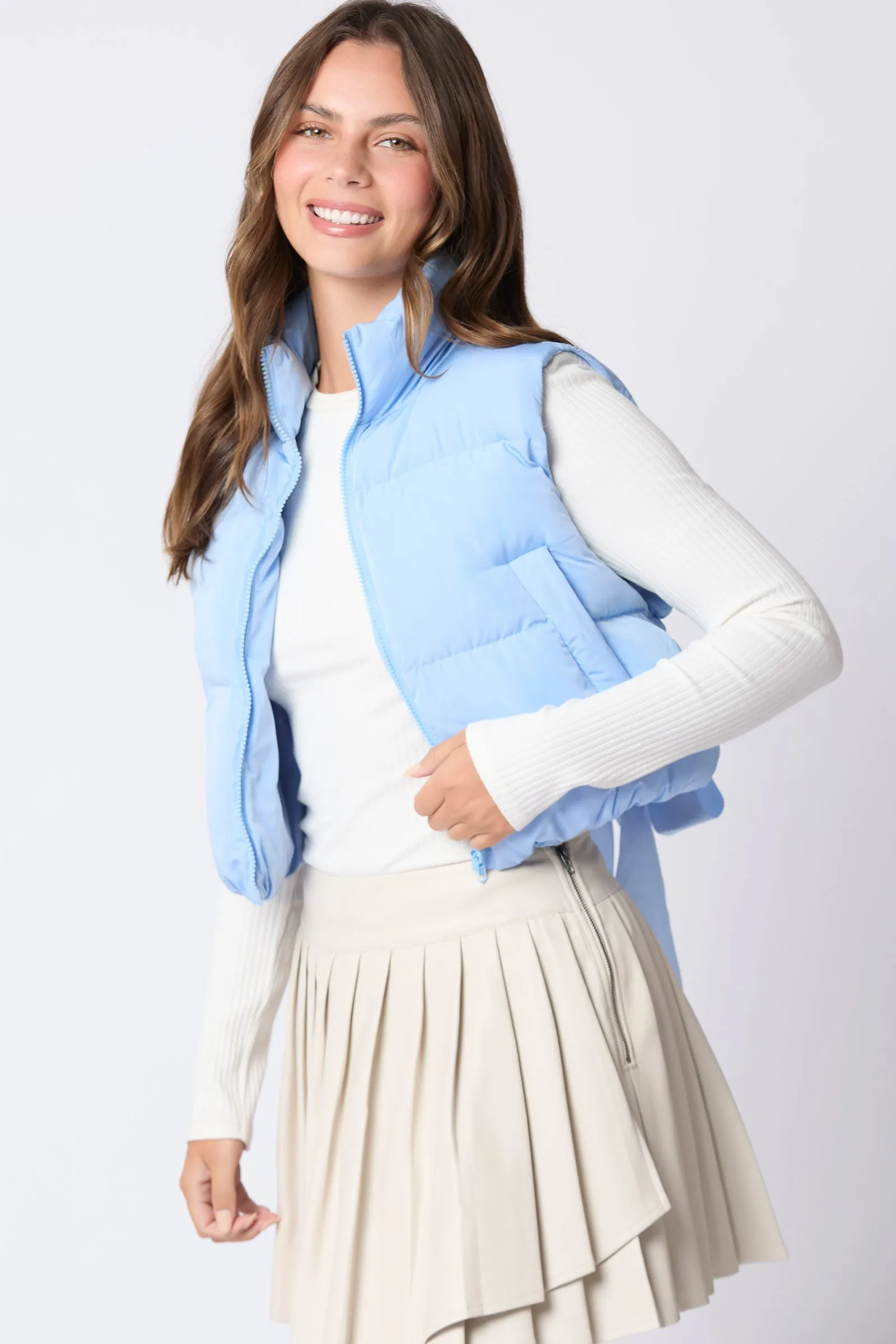 The Bow Puffer Vestie