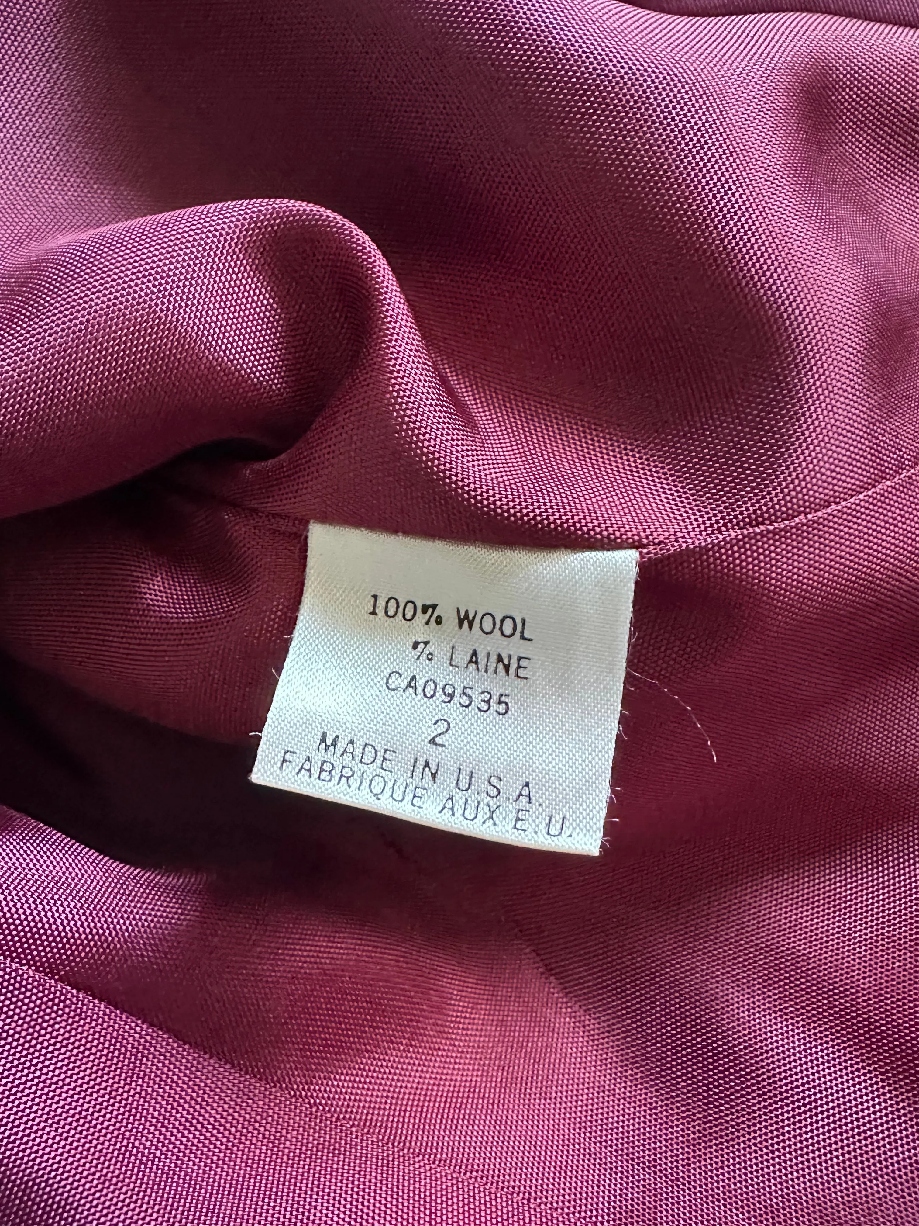 Vintage Tahari Wool Blazer