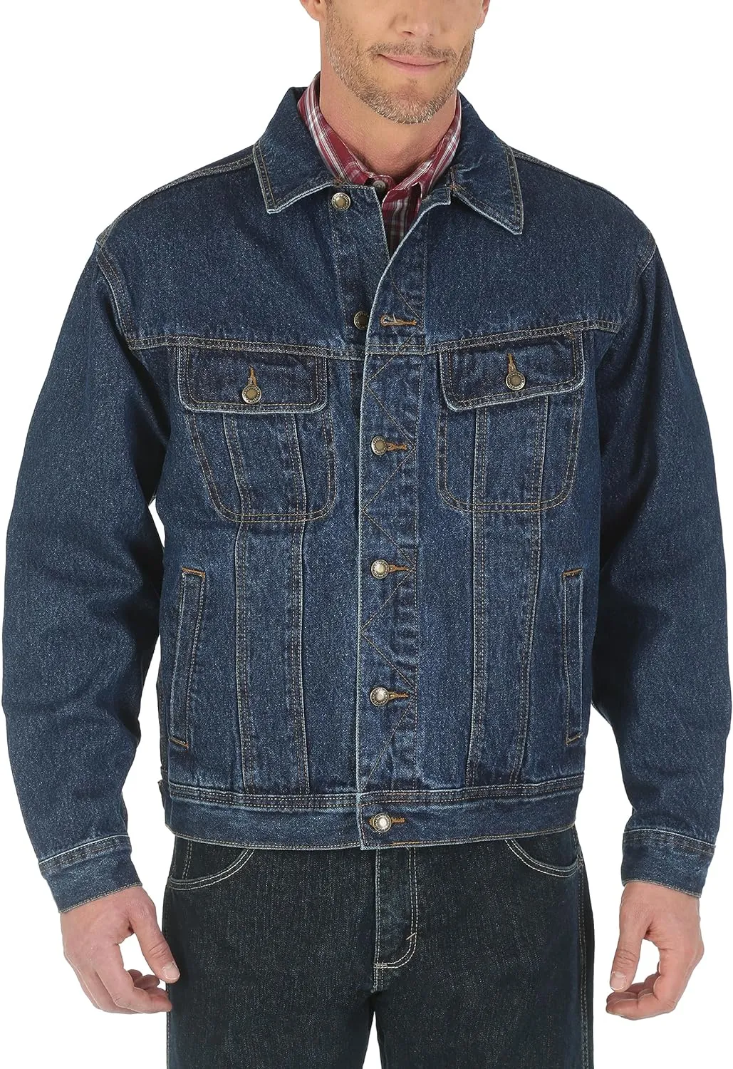 Wrangler Men's Western Unlined Denim Jacket