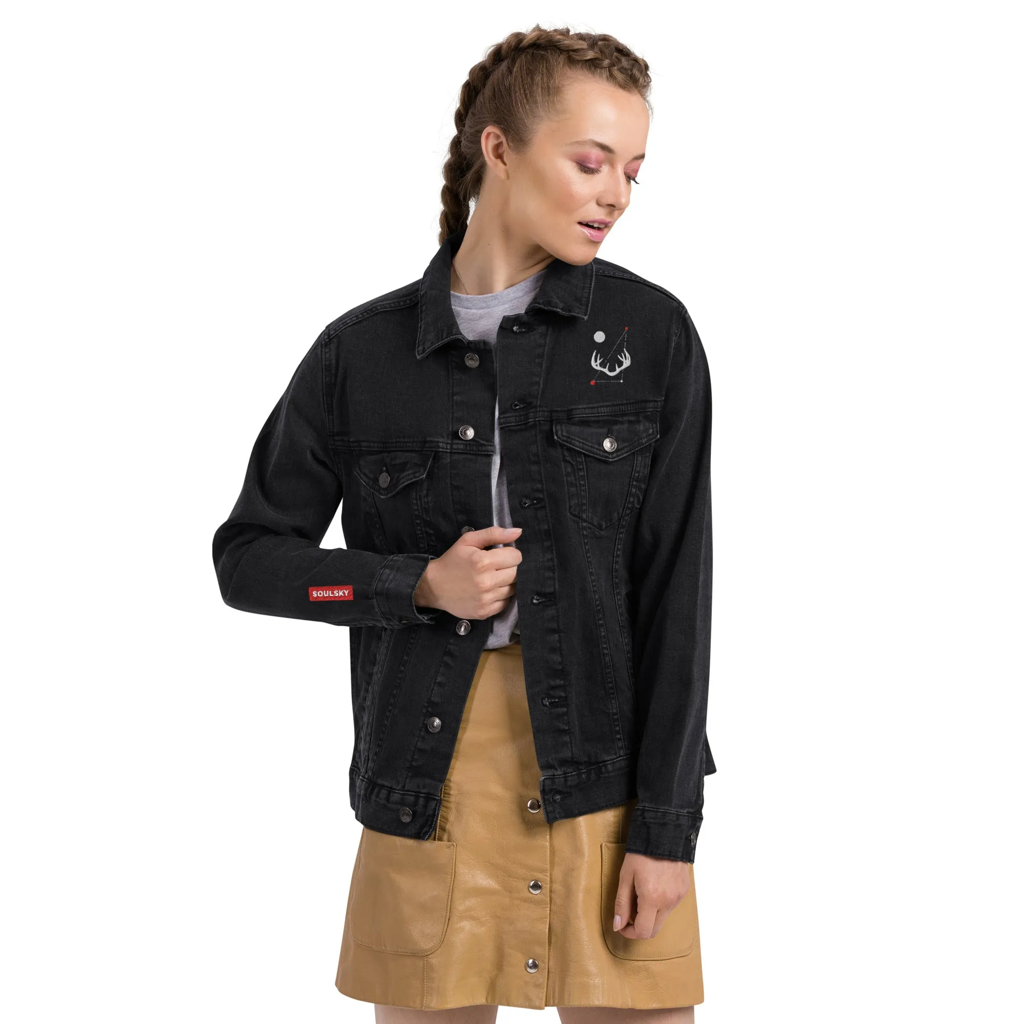 YOU ARE NOT ALONE Unisex Denim Jacket