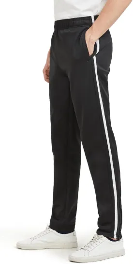 Zylioo Men's Tall Track Pants, Summer Lightweight Athletic Joggers with Zipper Pockets and Cuffs